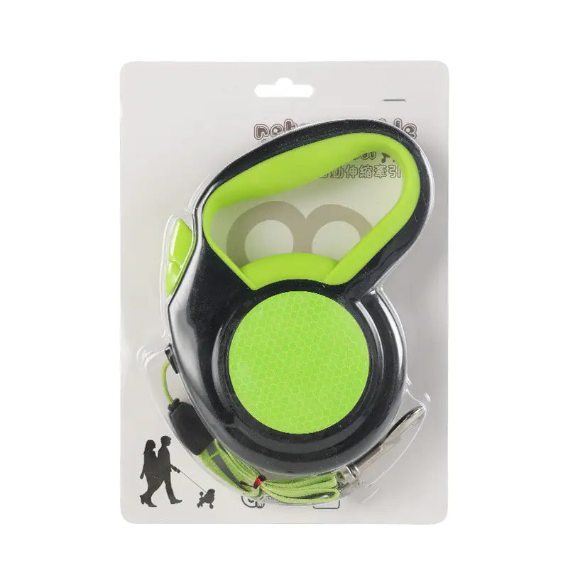 Retractable Reflective Pet Leash for Enhanced Safety