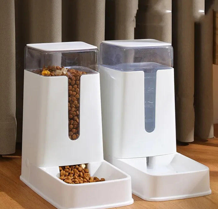 Pet Double Bowl Automatic Feeder