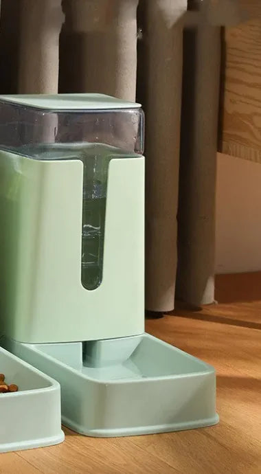 Pet Double Bowl Automatic Feeder