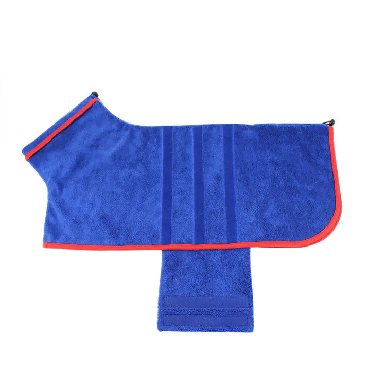 Multi-Color Absorbent Pet Bathrobe