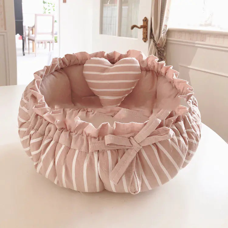 Teddy Dog and Cat Bed for Small Pets