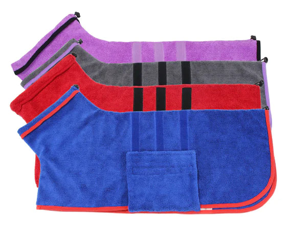 Multi-Color Absorbent Pet Bathrobe