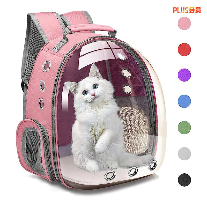 Transparent Cat Backpack Carrier