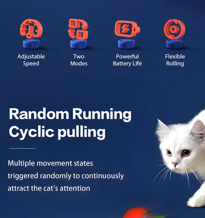Smart Interactive Cat Ball