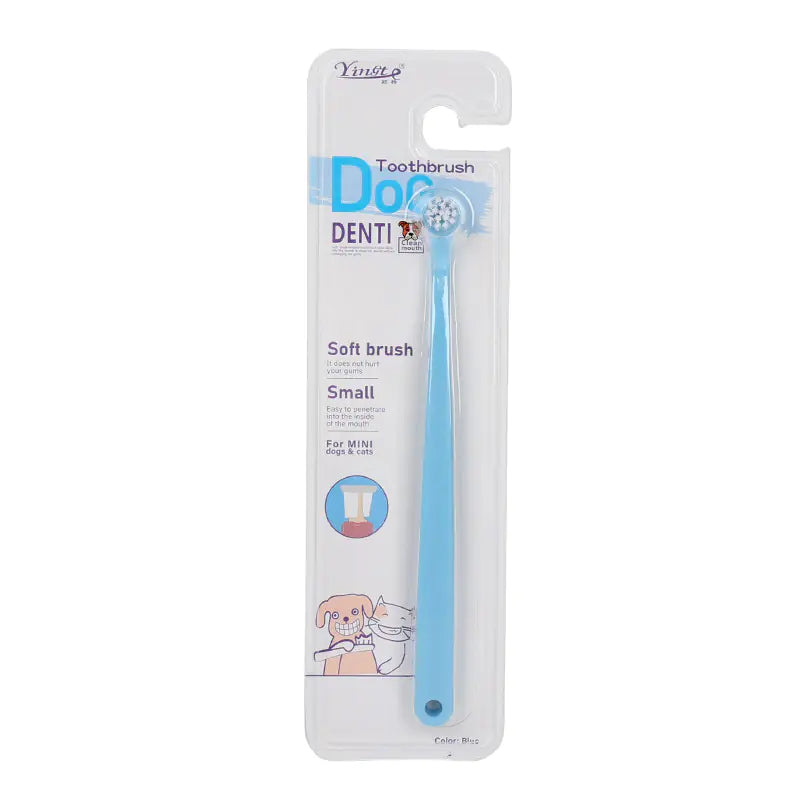 Soft Dog Toothbrush for Grooming and Oral Care