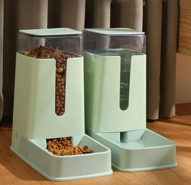 Pet Double Bowl Automatic Feeder