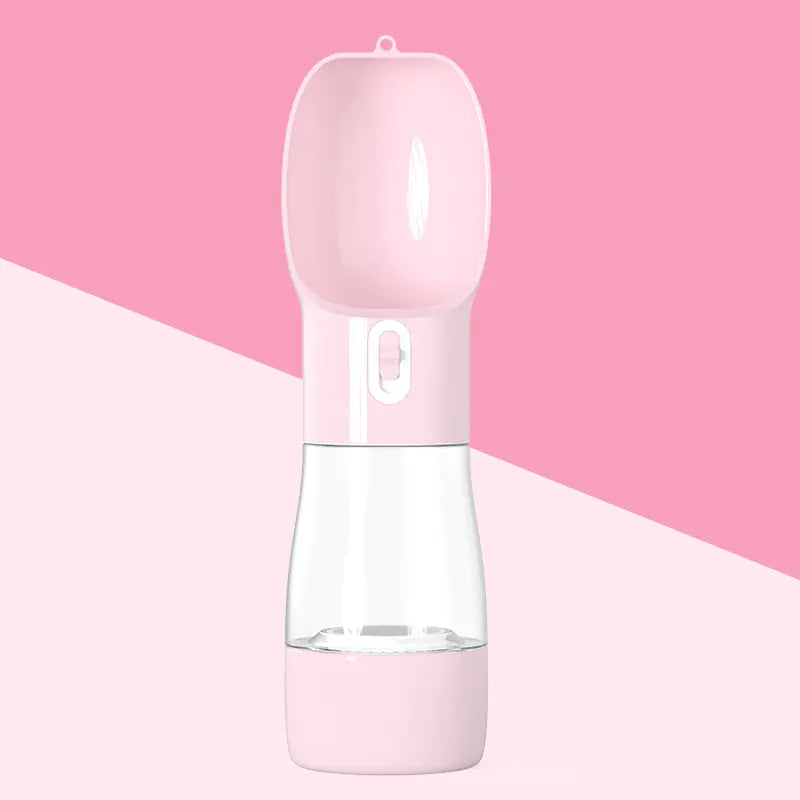 Portable Dog Water Bottle with Drinking Bowl for On The Go