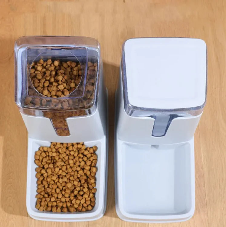 Pet Double Bowl Automatic Feeder