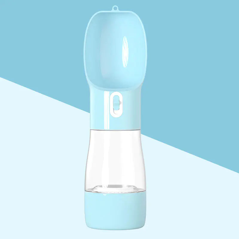 Portable Dog Water Bottle with Drinking Bowl for On The Go