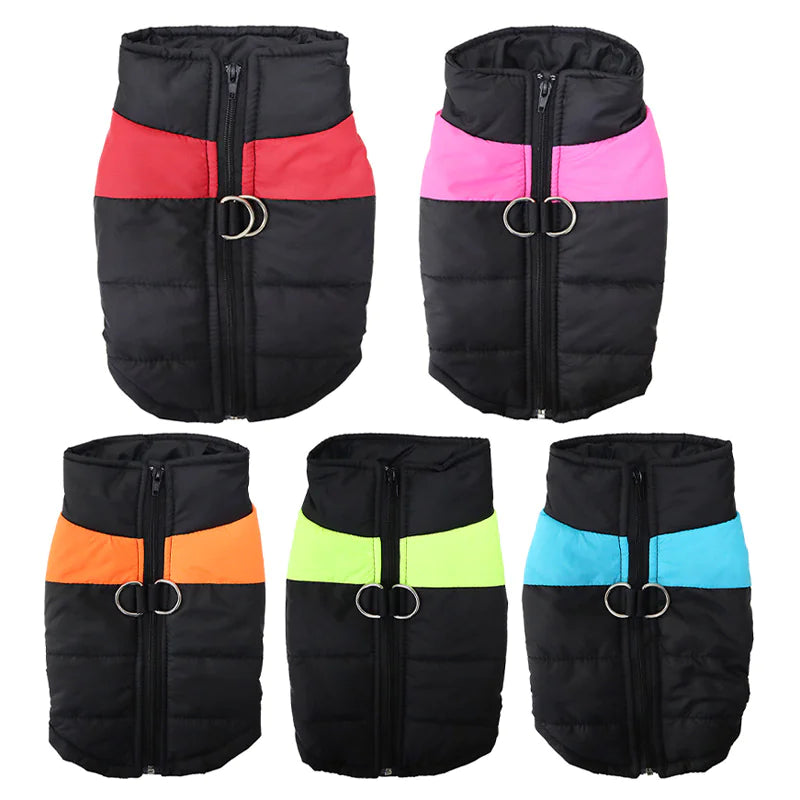 Waterproof Cotton Coat for Big Dogs (Autumn/Winter)