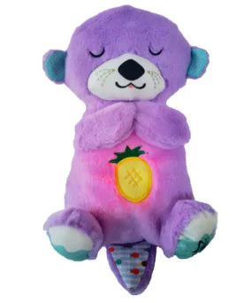 Breathing Glow Plush Otter Music Toy for pets (One Piece)relive anxiety and stress-Top Pick!!