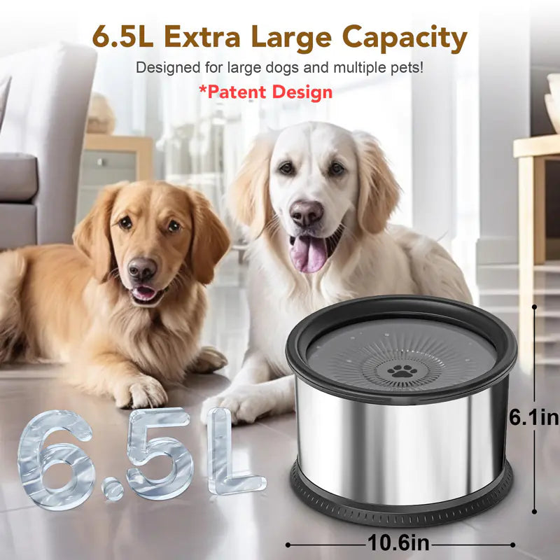 Large Stainless Pet Water Bowl