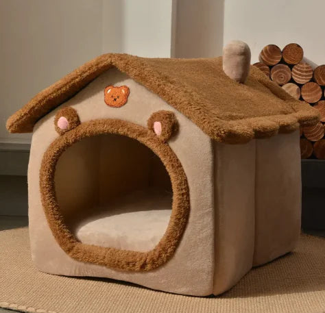 Universal Warm Closed Cat And Dog Bed
