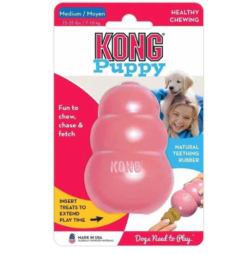 Kong Chew Toy for Dogs - Rubber Treat Dispenser