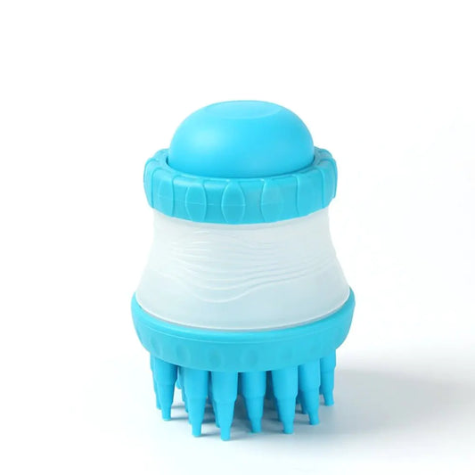 Dog Bath Brush with Massage Comb