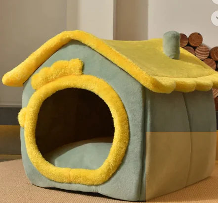 Universal Warm Closed Cat And Dog Bed