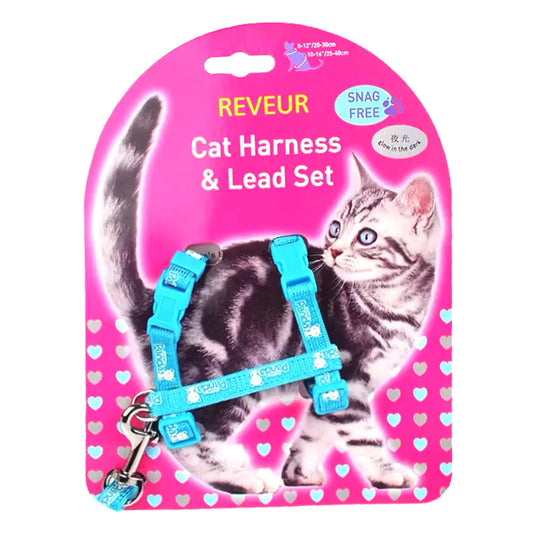 Reflective Cat Harness for Night Safety