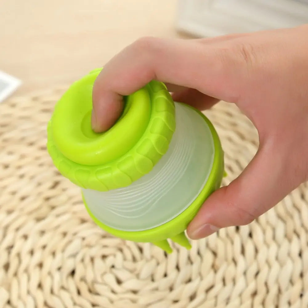 Dog Bath Brush with Massage Comb