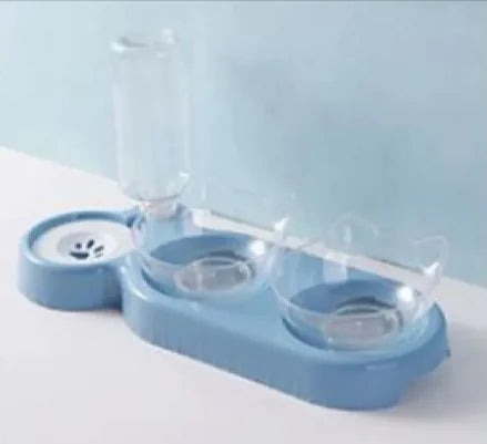 Anti-Tip Cat Bowl Feeder-Top Pick!!