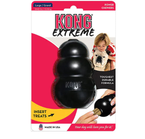 Kong Chew Toy for Dogs - Rubber Treat Dispenser