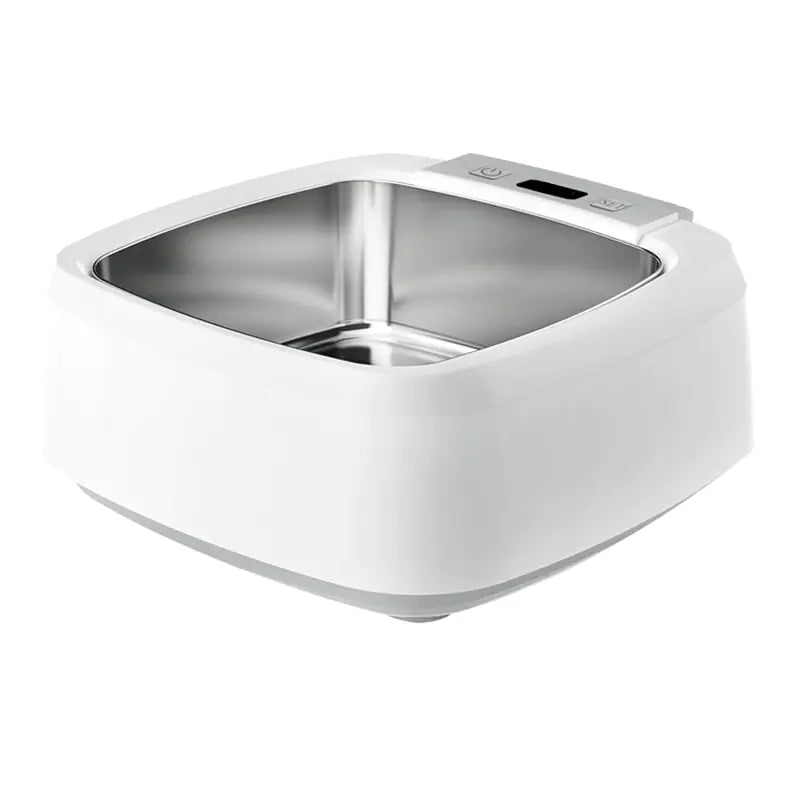 Round Stainless Steel Smart Heating Bowl Feeder to Intice picky eaters or use for Water in the Winter