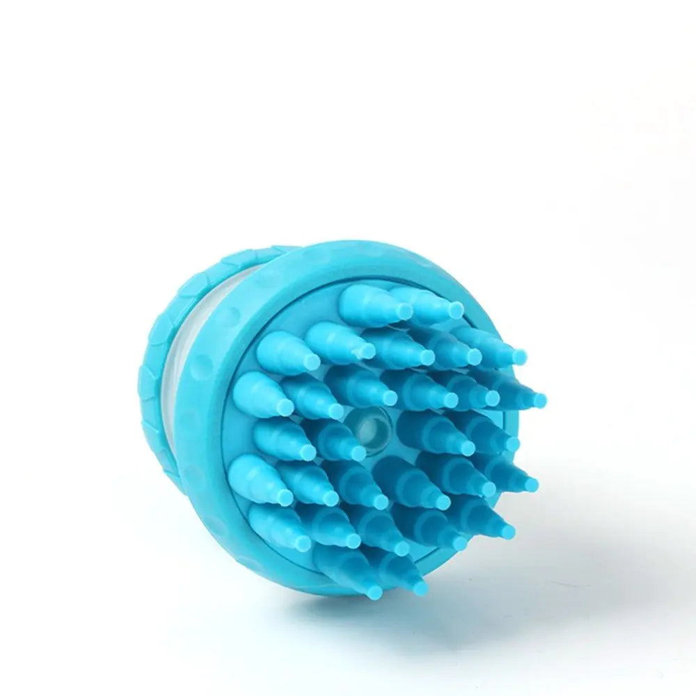 Dog Bath Brush with Massage Comb