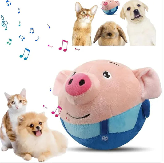 Interactive Squeaky Dog Toy